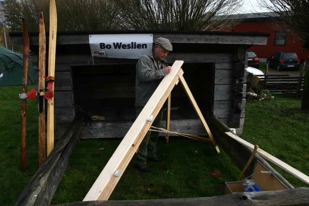 Bosse Slöjdar skidor